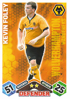 Kevin Foley Wolverhampton Wanderers 2009/10 Topps Match Attax #350